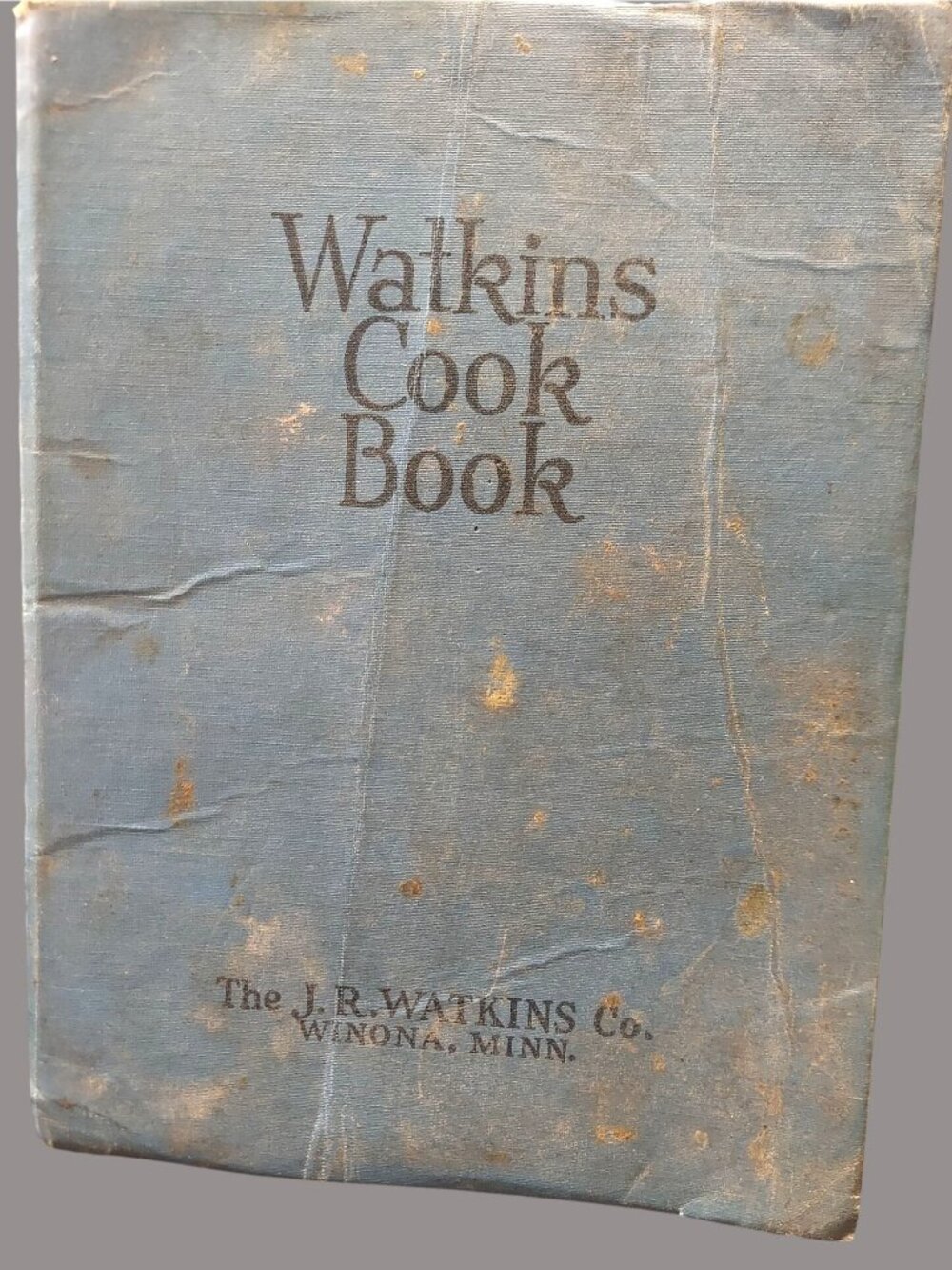 Vintage Watkins 1938 Cook Book By J.R. Watkins Co. Vintage Recipes 1335